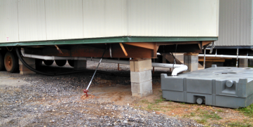construction trailer plumbing